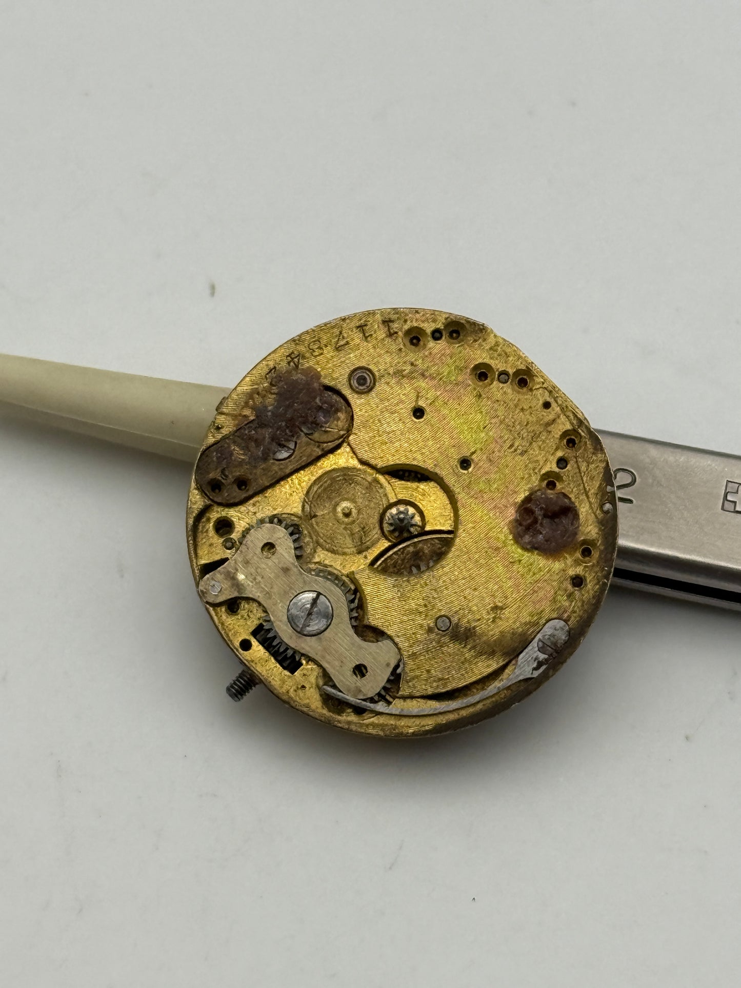 anonimo cilindro 24,8mm cylinder pocket watch movement movimento