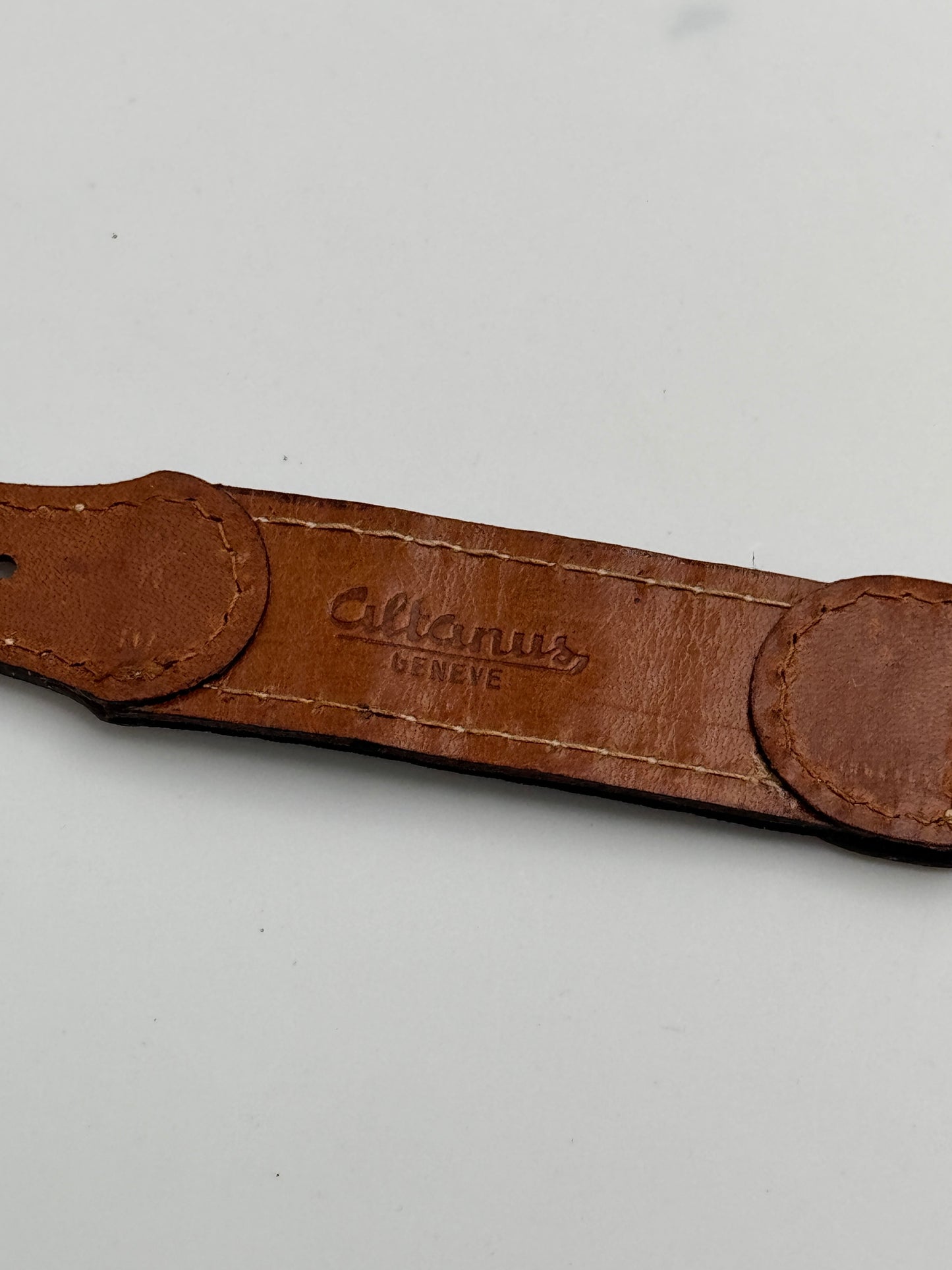 altanus cinturino strap 17mm leather