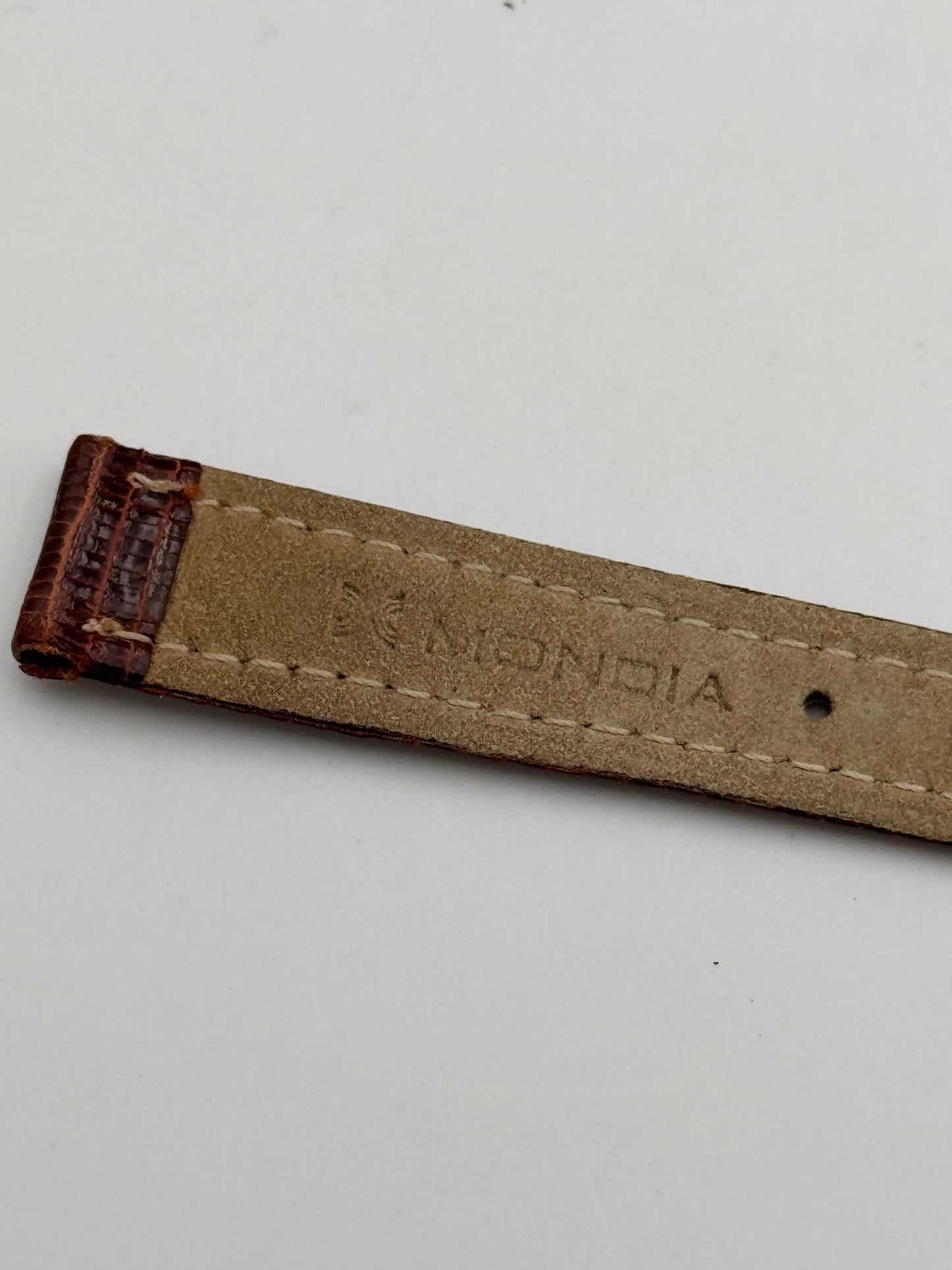 Mondia cinturino strap 13mm leather lucertola