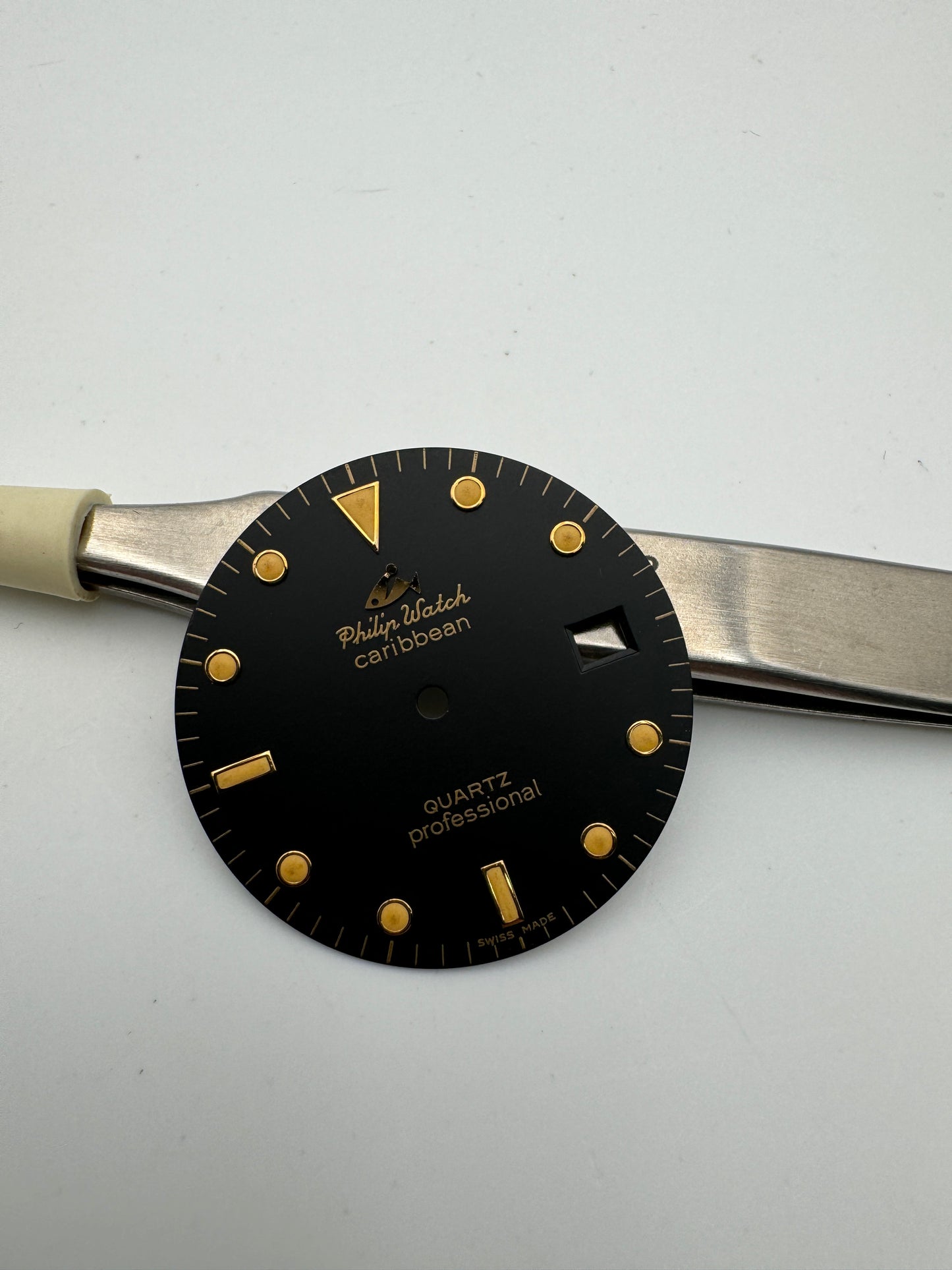 Philip Watch caribbean professional quartz dial quadrante 29.5mm