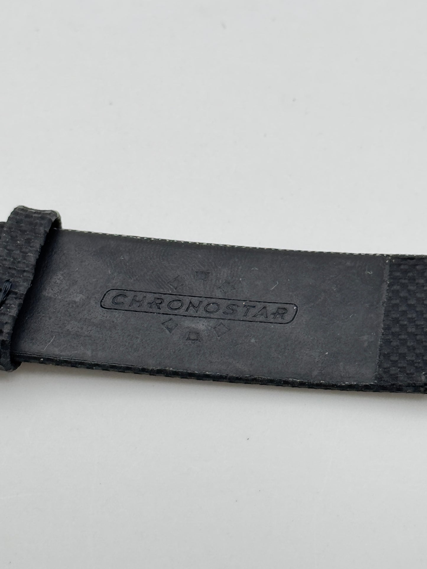 Cadet Chronostar cinturino strap black 20mm