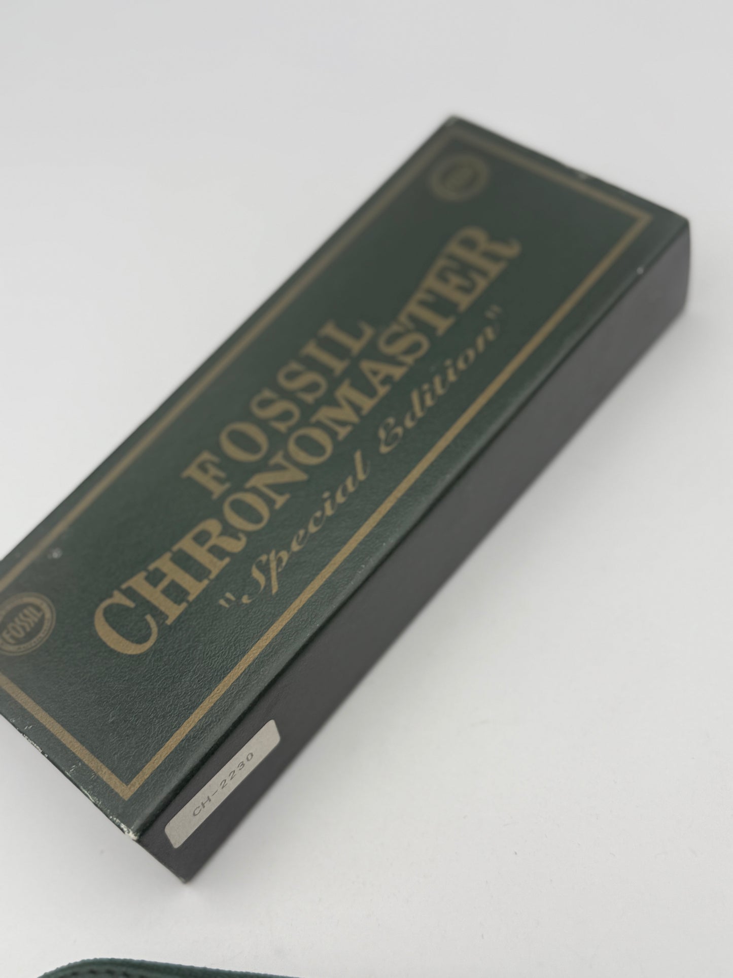 fossil chronomaster special edition box scatola vintage