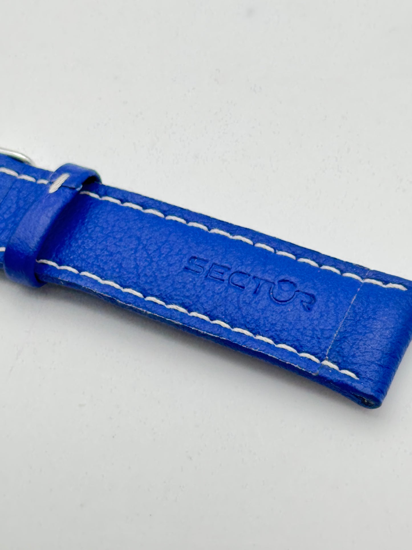 Sector cinturino strap blue 20mm