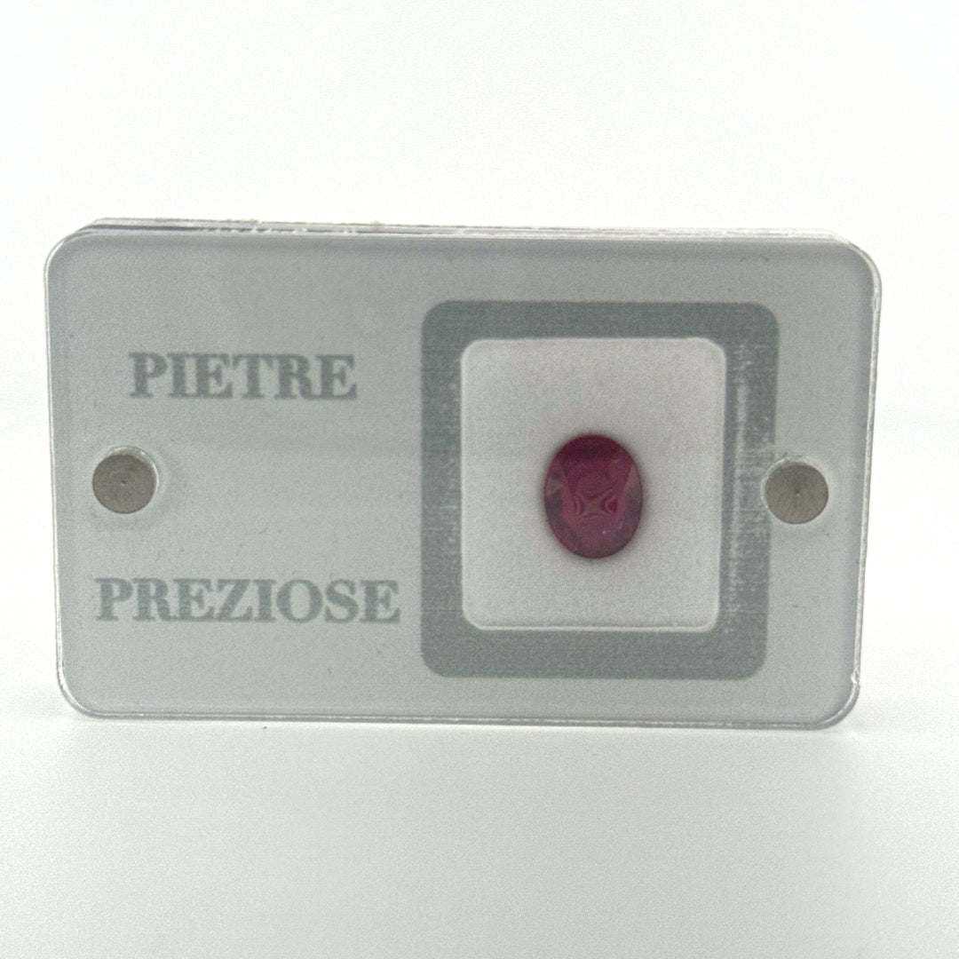 rubelite ruby natural pink intense ovale oval blister 2.60ct