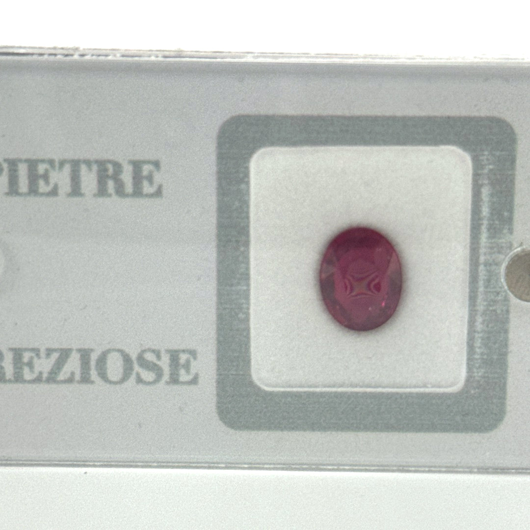 rubelite ruby natural pink intense ovale oval blister 2.60ct