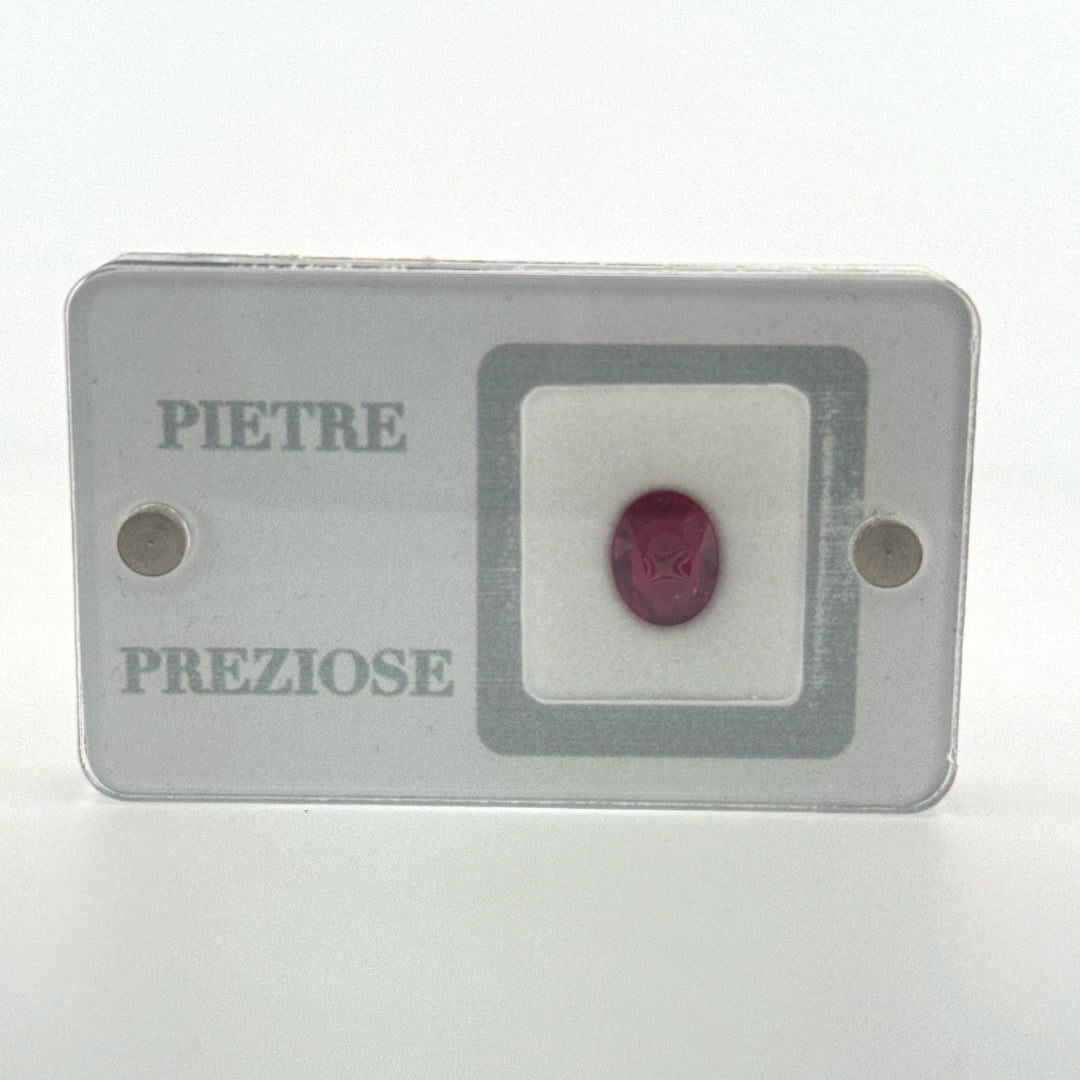 rubelite ruby natural pink intense ovale oval blister 2.60ct
