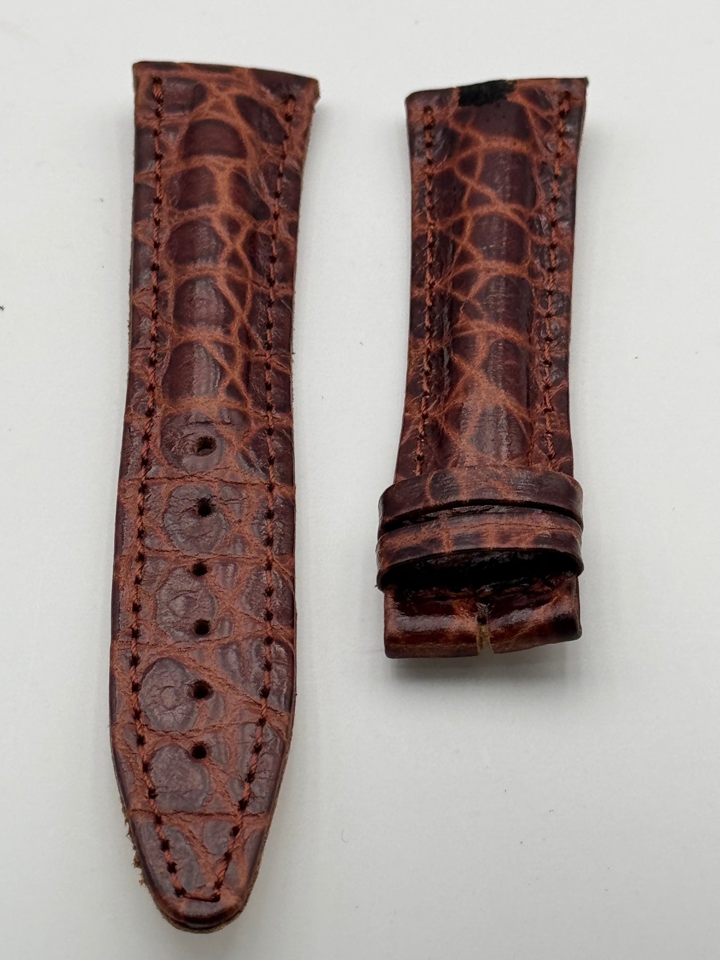 Cadet Chronostar cinturino strap 20mm leather pelle