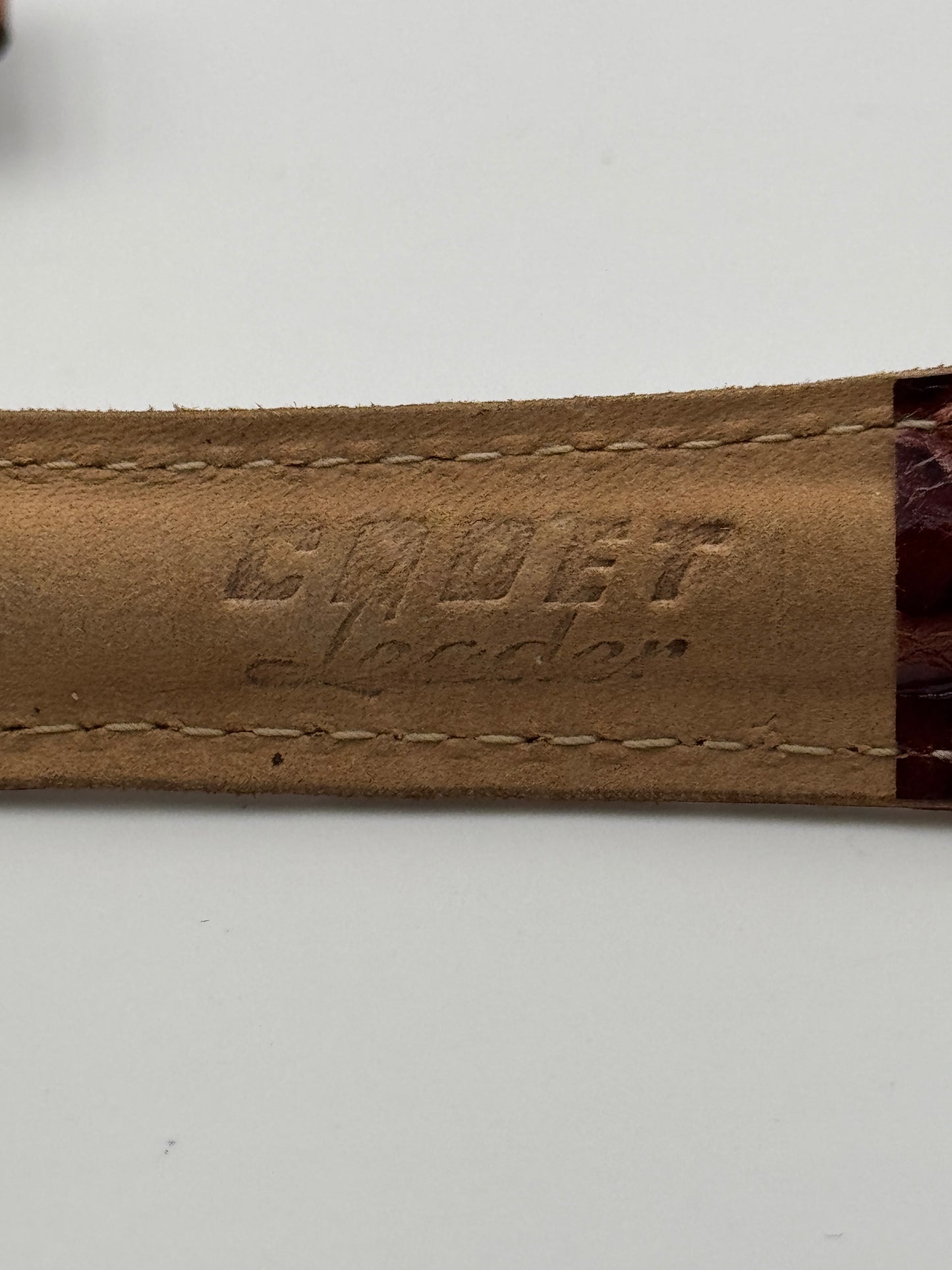 Cadet Chronostar cinturino strap 20mm leather pelle