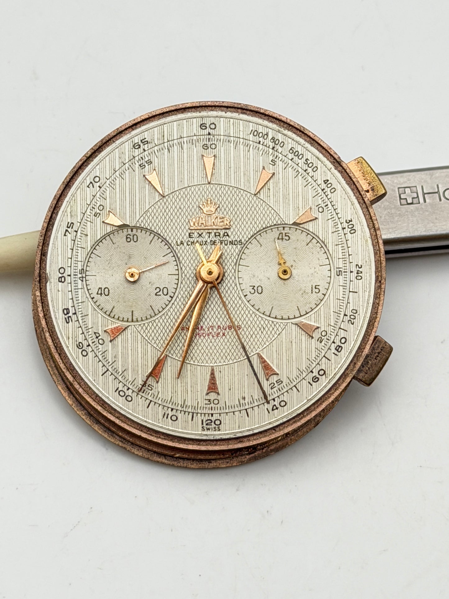 walker landeron 51 chronograph movement movimento