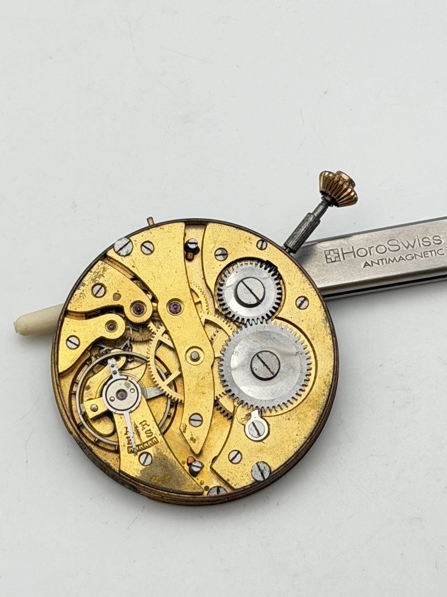 chronometre zena 42mm pocket watch movement movimento
