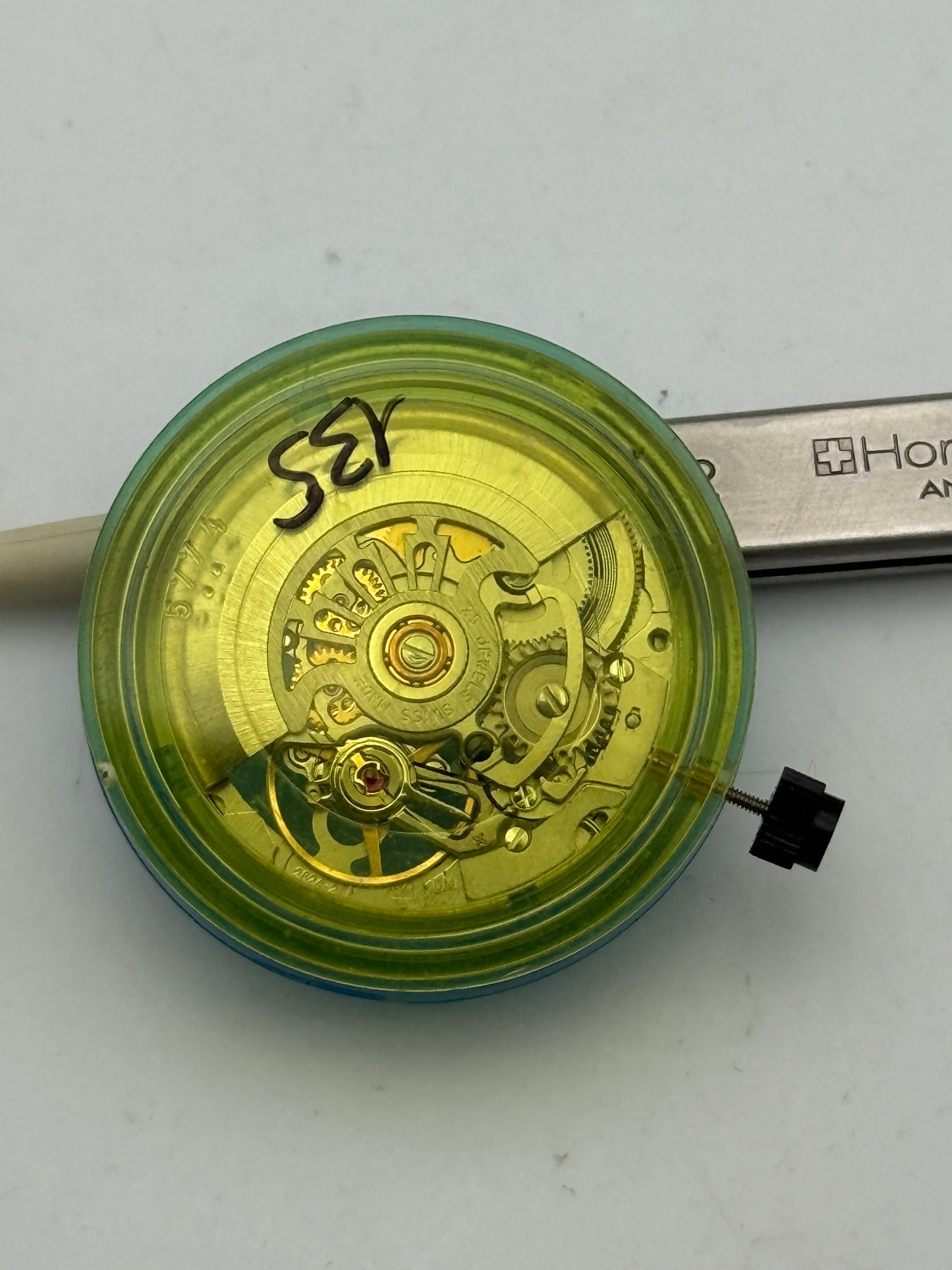 bulova eta 2824-2 skelethon automatic movement scheletrato
