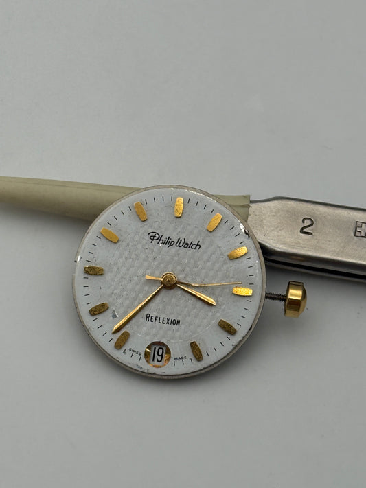 philip watch reflexion eta 955.414 quartz movement movimento