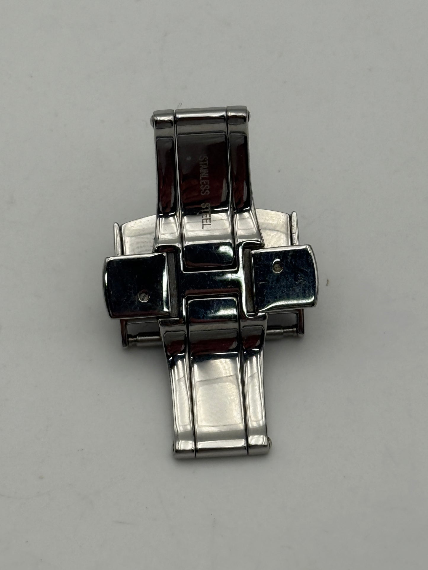bulova deployante 20mm fibbia buckle swiss made