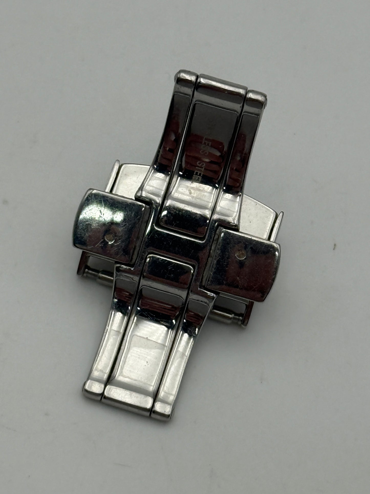 bulova deployante 20mm fibbia buckle swiss made