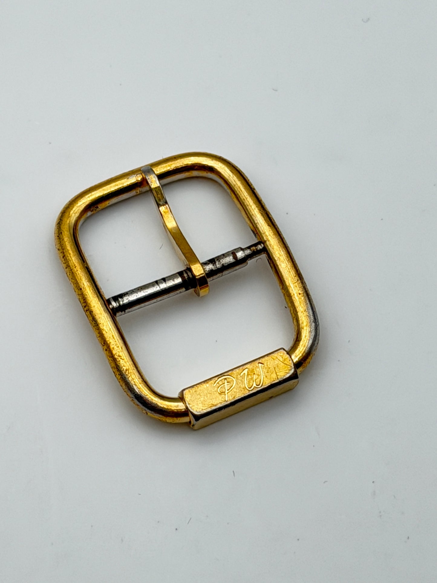 philip watch 14mm dorata fibbia buckle