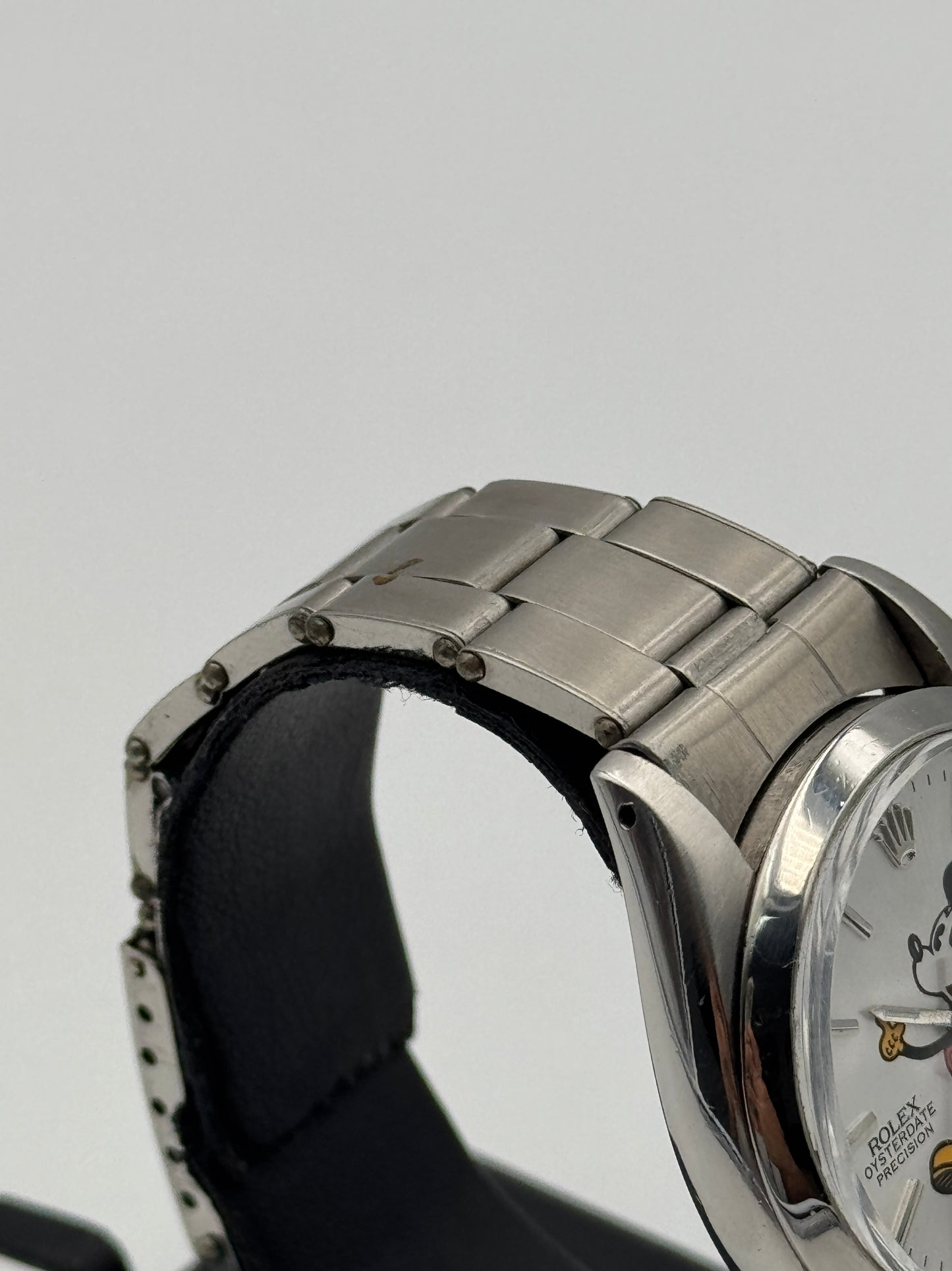 rolex precision oysterdate precision 6694 mickey mouse