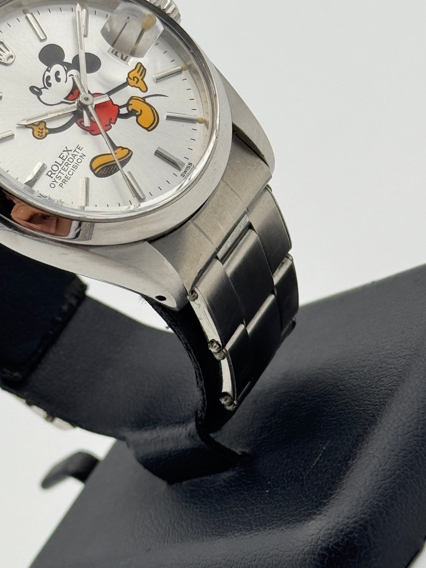 rolex precision oysterdate precision 6694 mickey mouse