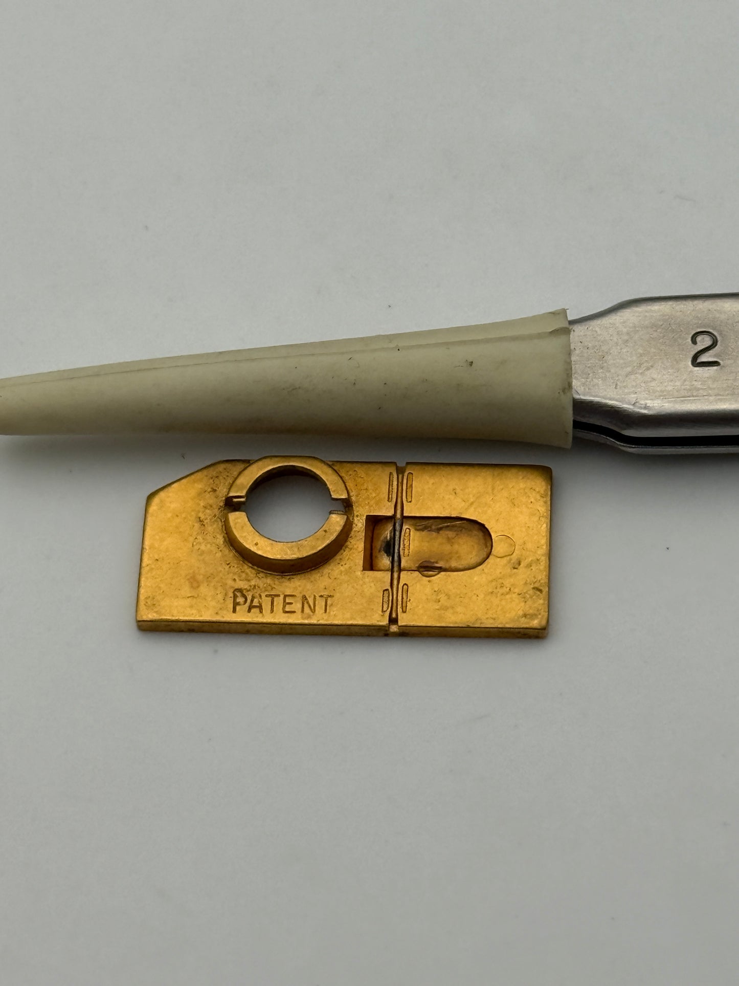 cartier lighter spare parts plaque or