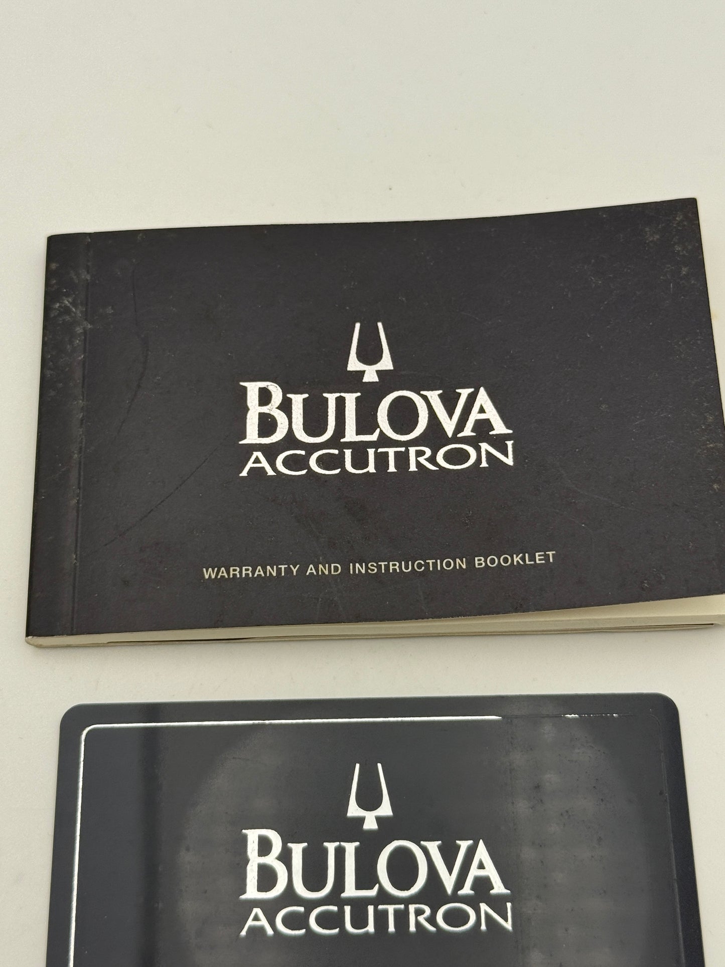 bulova accutron warranty booklet garanzia guarantee