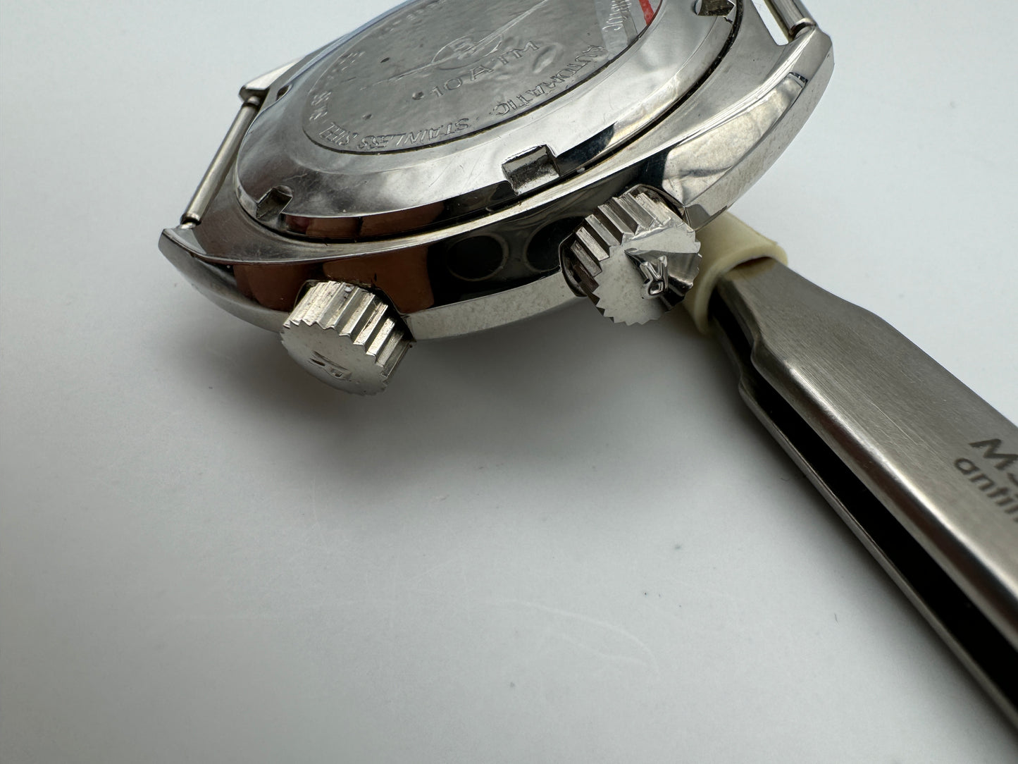 Diver doppia corona cassa 40.5mm swiss made NOS