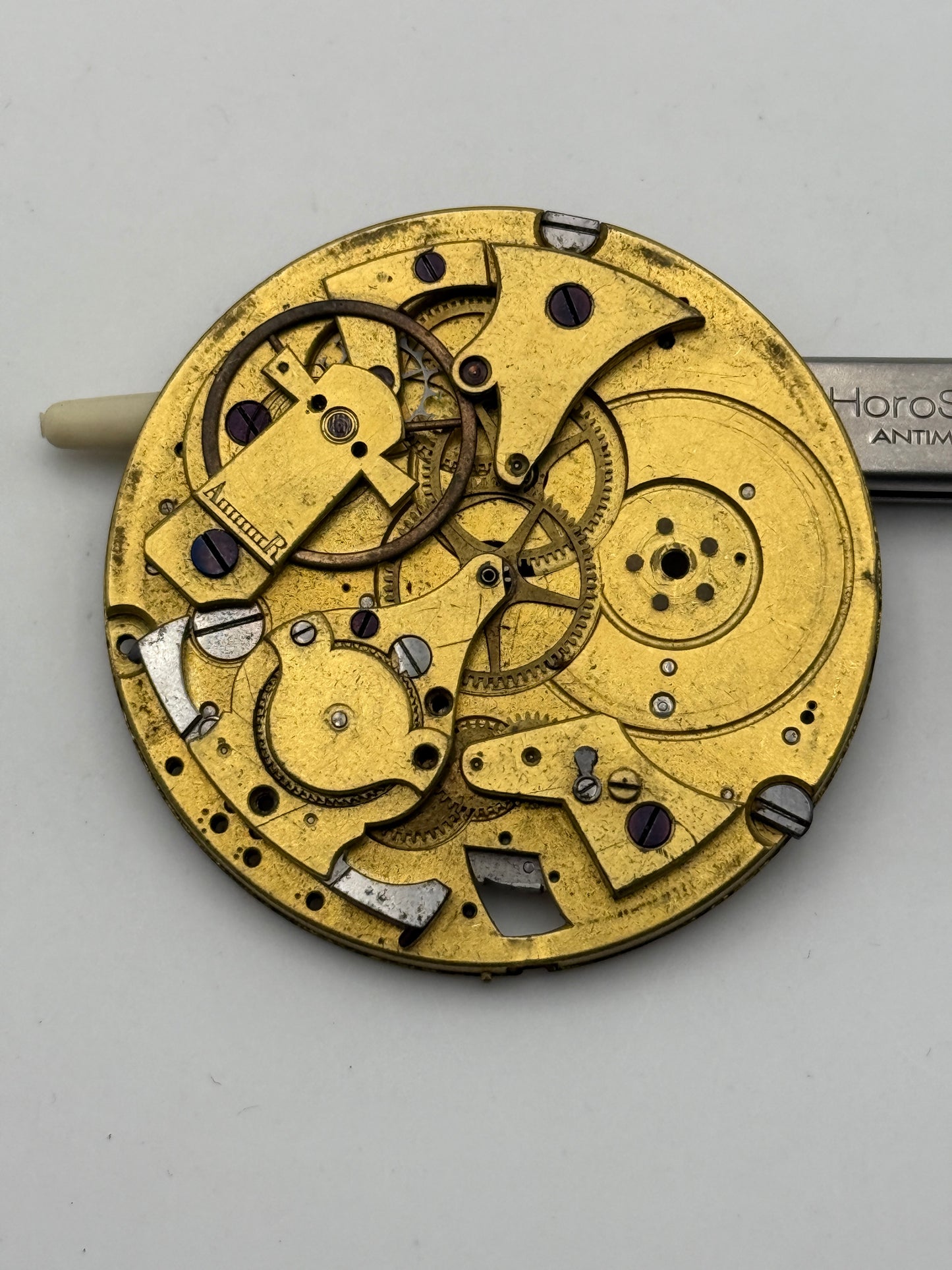 pocket watch repeater ripetizione movement movimento 49,5mm
