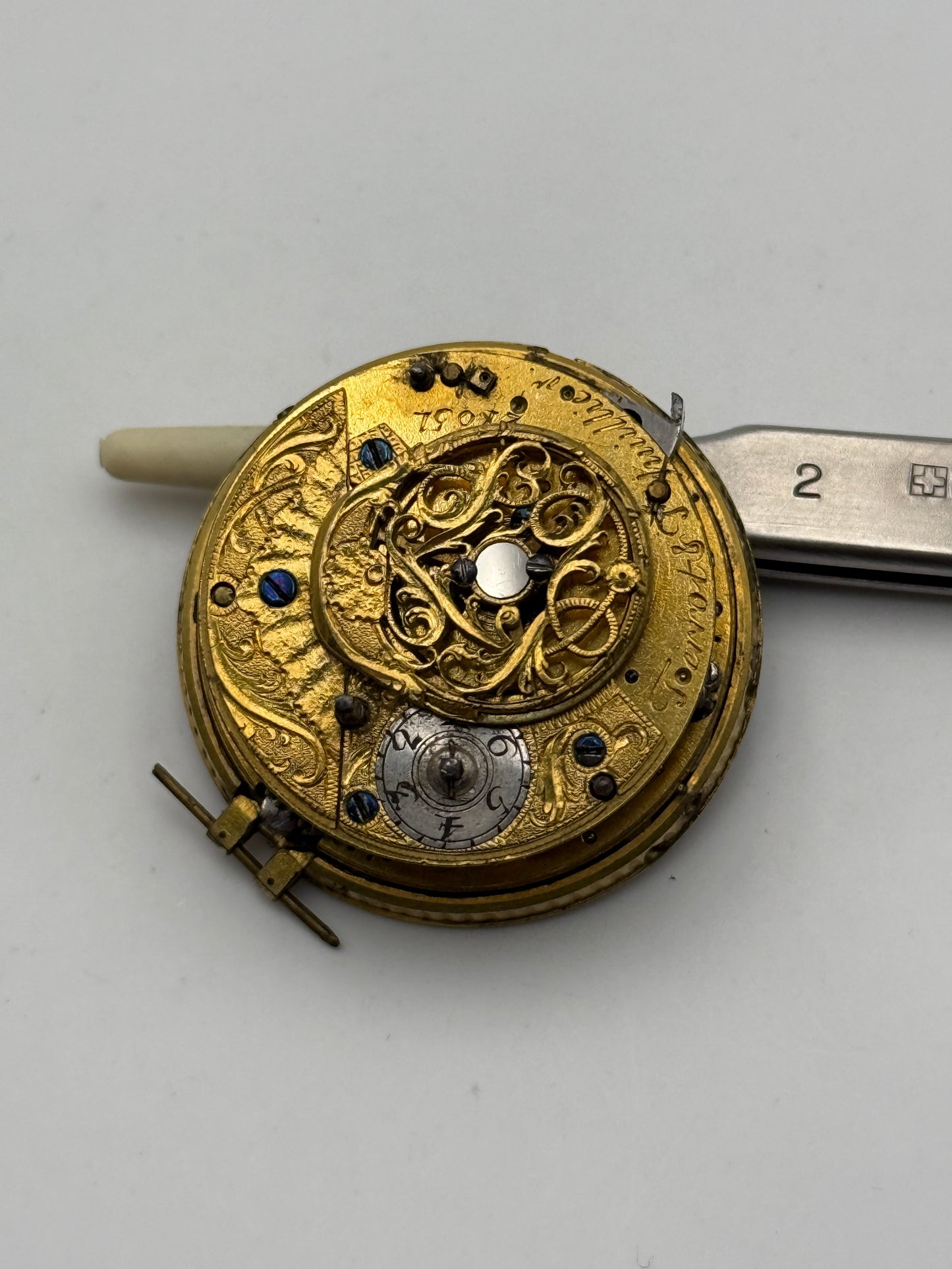 terrot e t huiller serpentine chai watch repeater pcoket watch movement 34,5mm