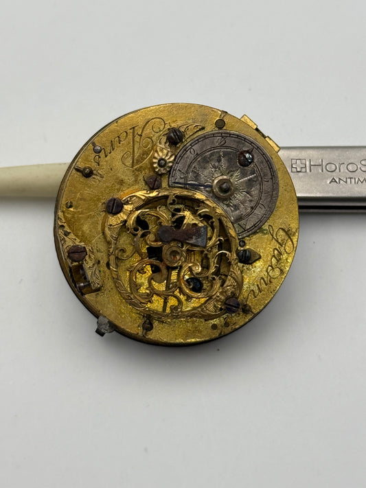 gaudin paris serpentine chain watch pocket watch movement movimento 33mm