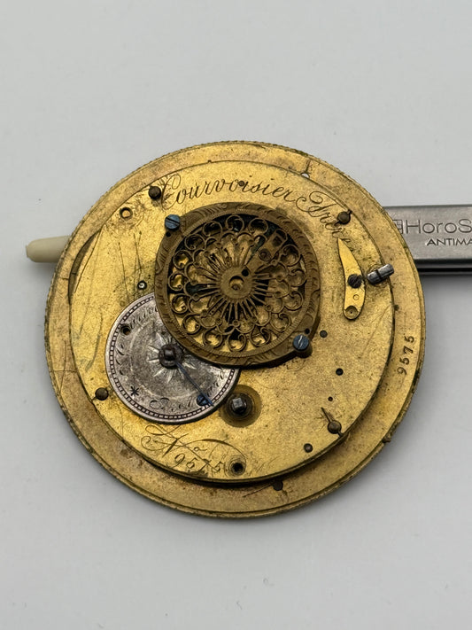 curvoisier freres 50mm pocket watch movement movimento