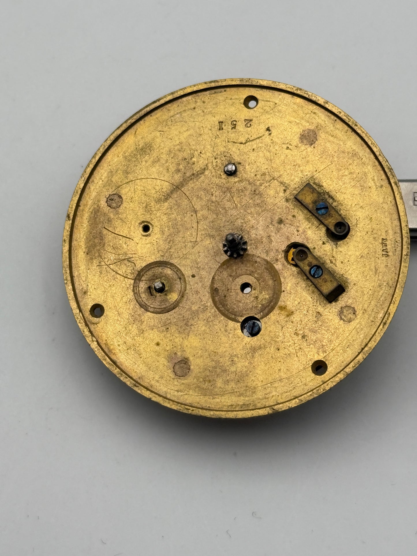 curvoisier freres 50mm pocket watch movement movimento