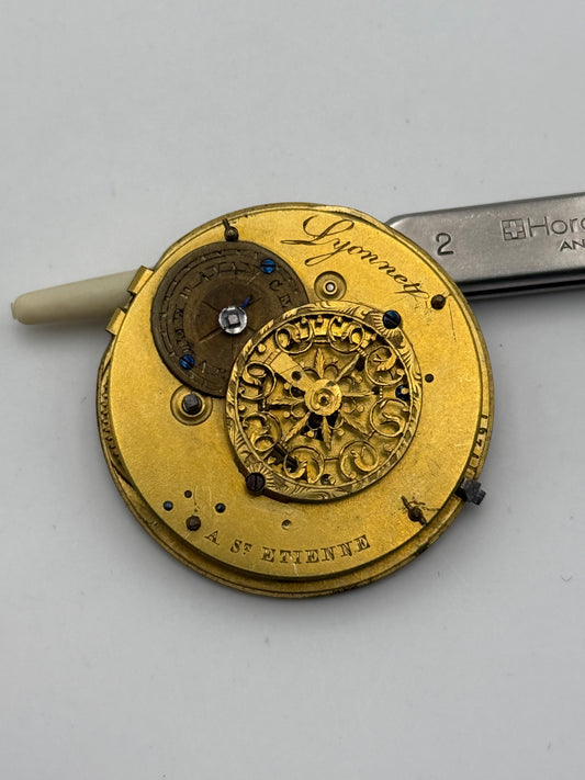 lyonner as etienne serpentine chain watch movement movimento 38mm