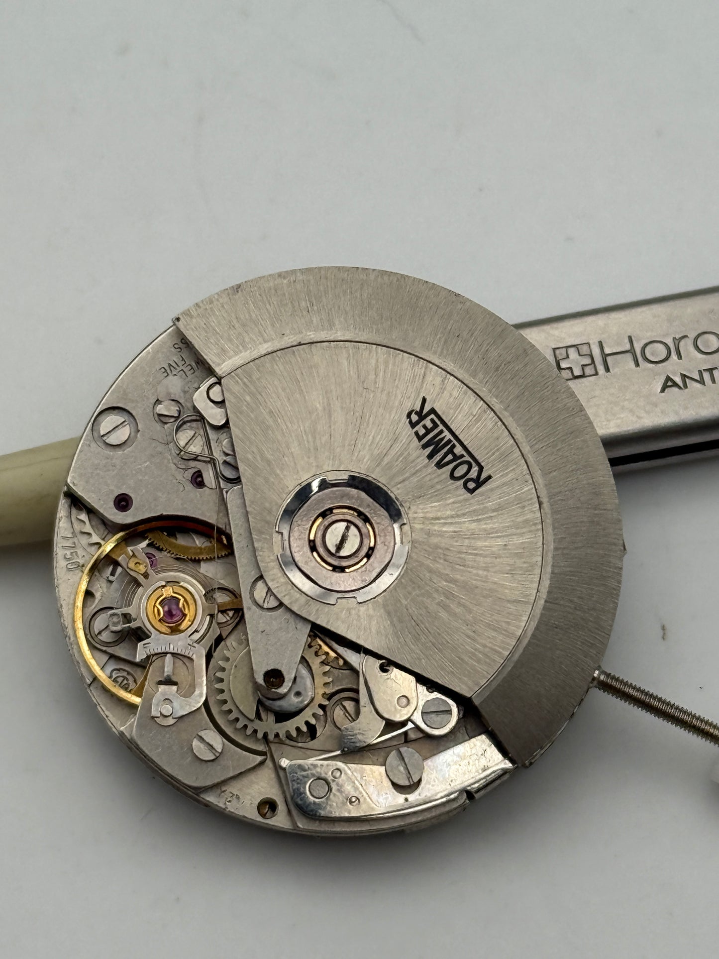 roamer valjoux eta 7750 chronograph automatic movement movimento