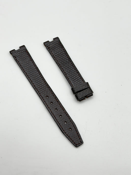 omega 16-5mm cinturino strap pelle leather