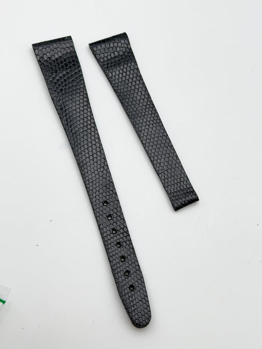 omega 16mm cinturino strap pelle leather