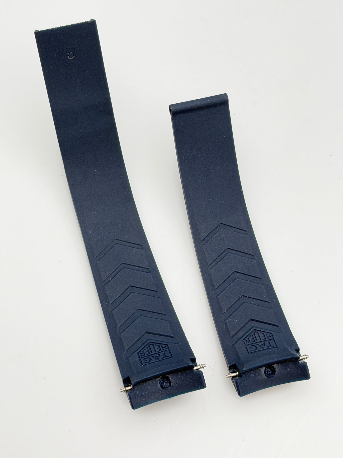 tag heuer 21-18mm cinturino strap gomma rubber