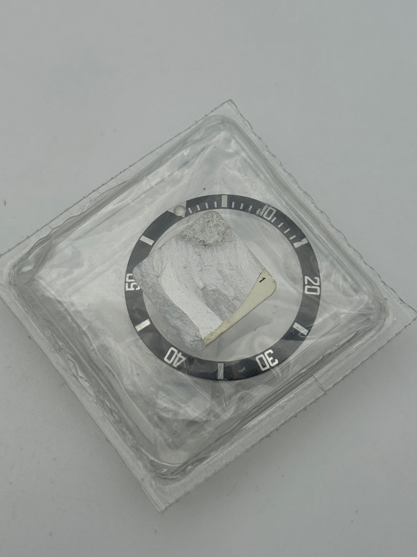 rolex inserto inner bezel submariner 16610 black