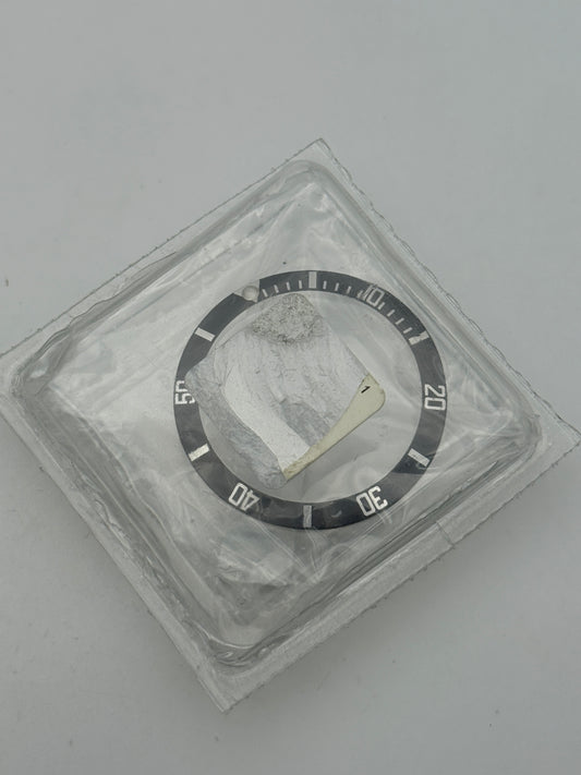 rolex inserto inner bezel submariner 16610 black