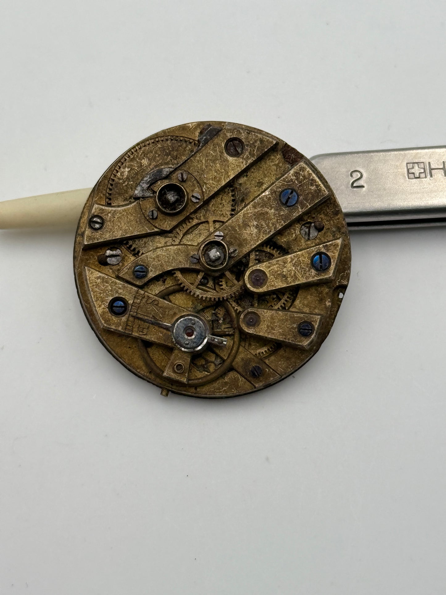 h.r.godwin swiss made 31mm pocket watch movement movimento