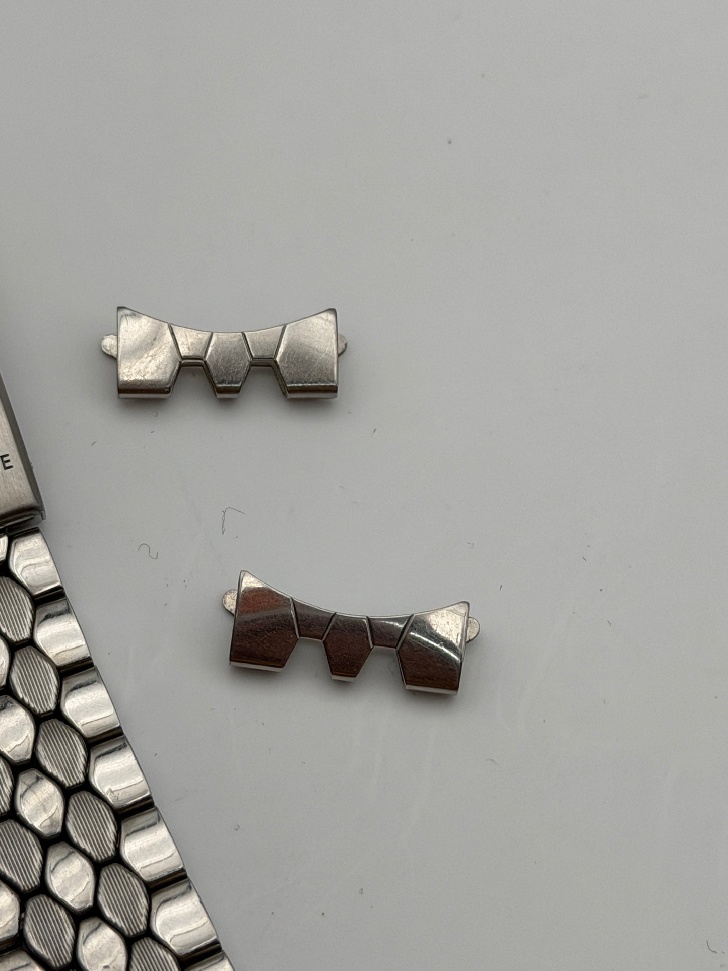universal geneve 19mm bracciale bracelet strap steel vintage