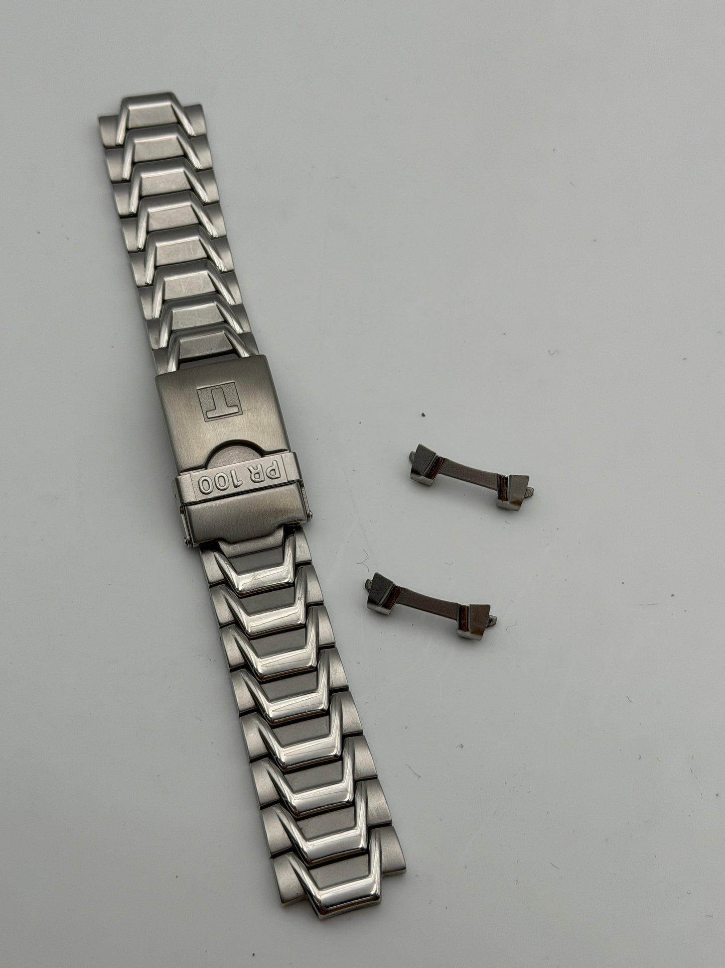 tissot pr100 20mm bracciale bracelet steel