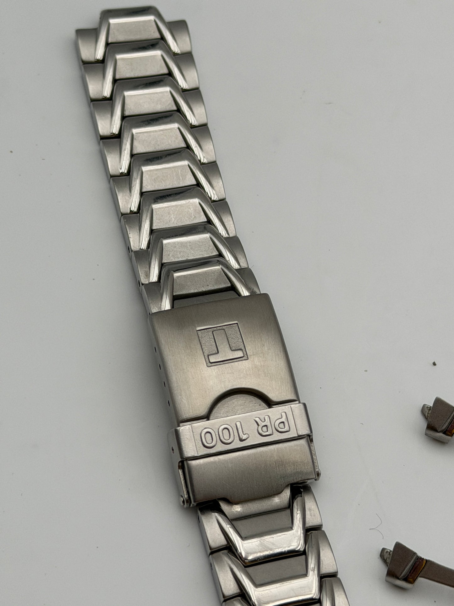 tissot pr100 20mm bracciale bracelet steel
