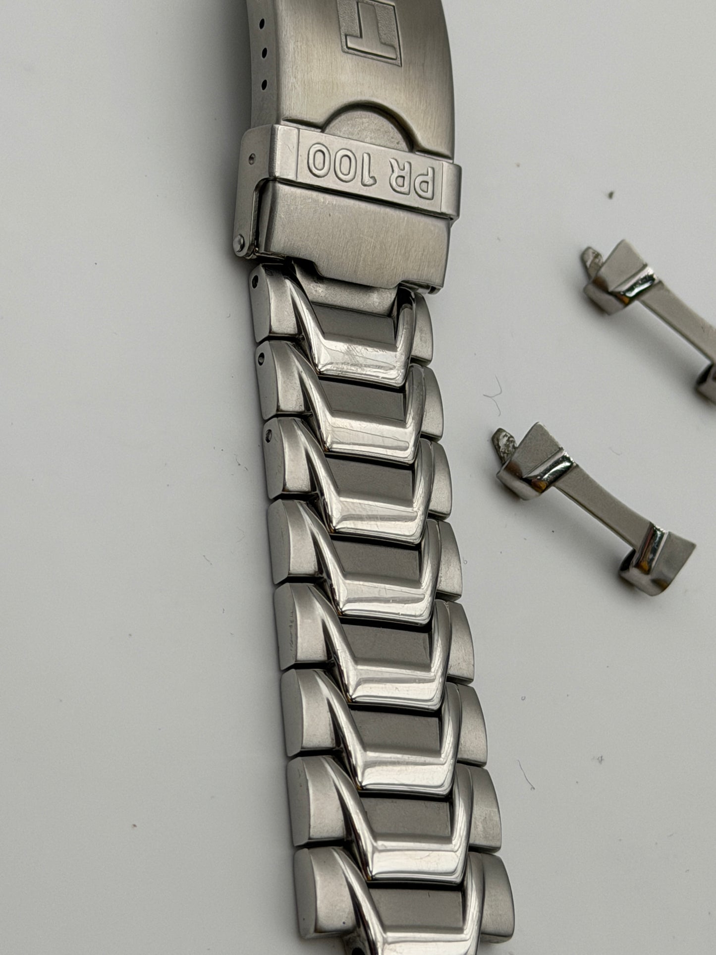 tissot pr100 20mm bracciale bracelet steel
