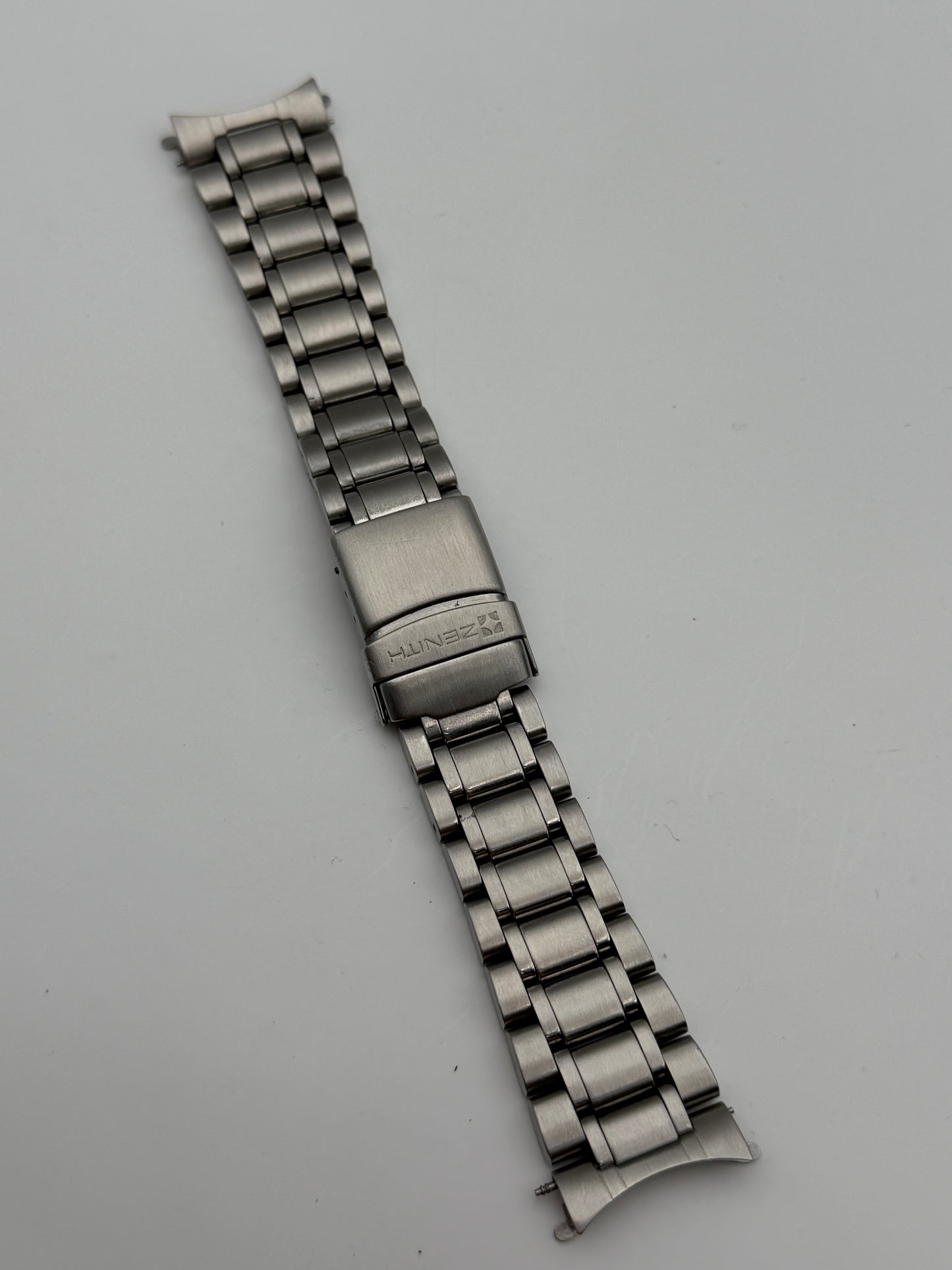 zenith el primero de luca 22mm chronograph bracciale bracelet steel