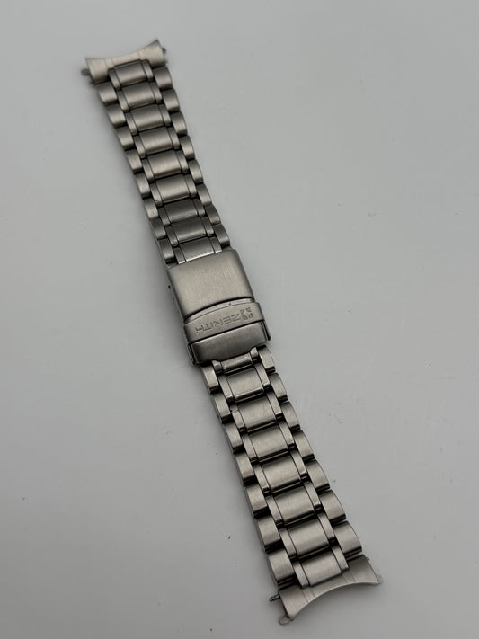 zenith el primero de luca 22mm chronograph bracciale bracelet steel