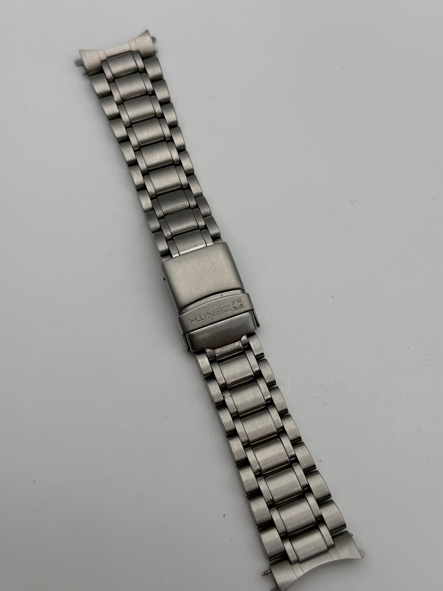 zenith el primero de luca 22mm chronograph bracciale bracelet steel
