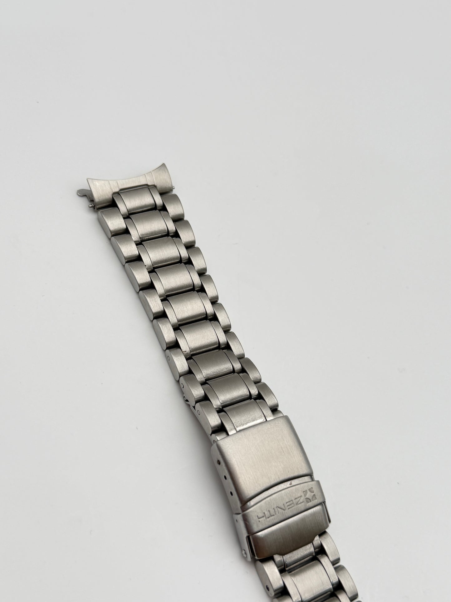 zenith el primero de luca 22mm chronograph bracciale bracelet steel