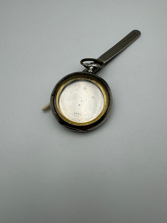 Hf pocket watch case cassa 50mm interno 40mm