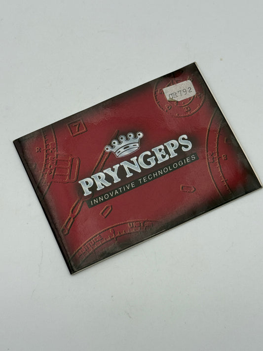 pryngeps cr792 libretto booklet warranty guarantee garanzia vintage