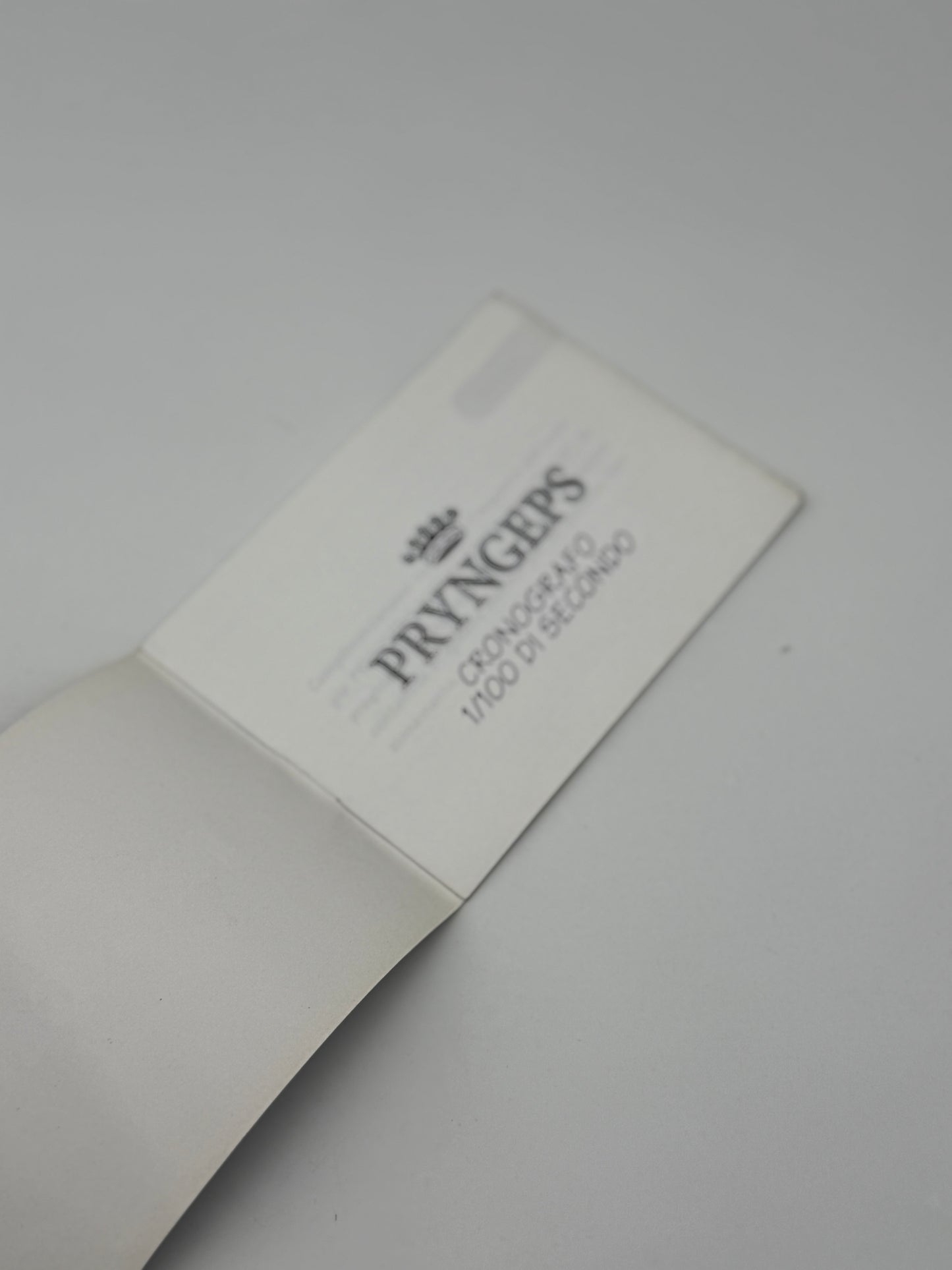 pryngeps cr773 libretto booklet warranty guarantee garanzia vintage