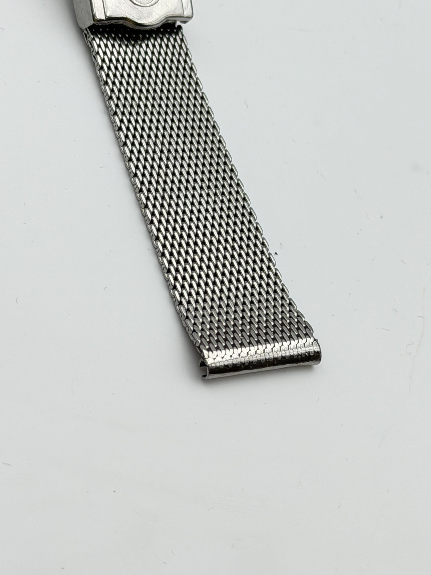 omega 18mm mesh bracciale bracelet steel