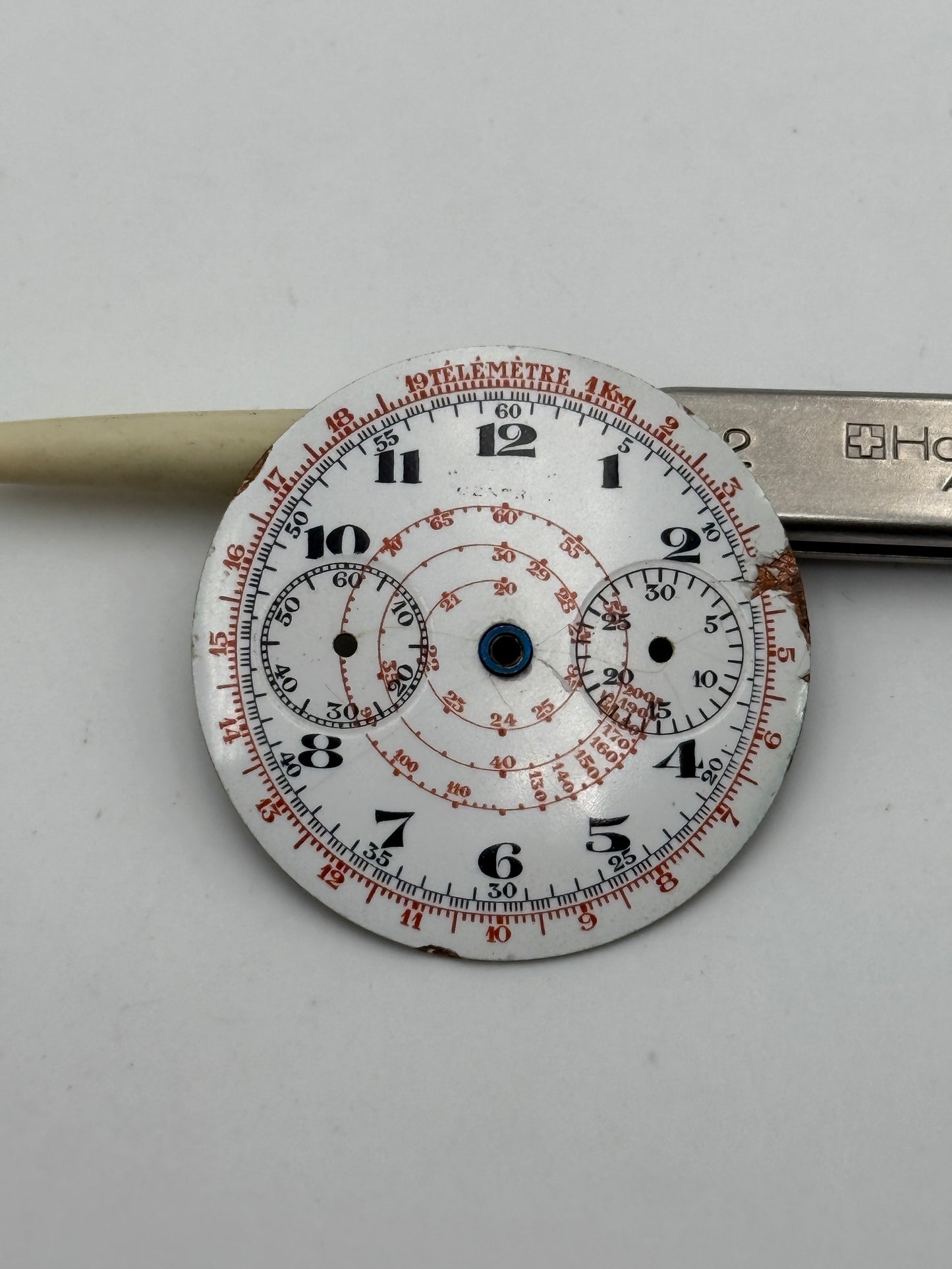 chrono dial quadrante porcelain 33-29mm